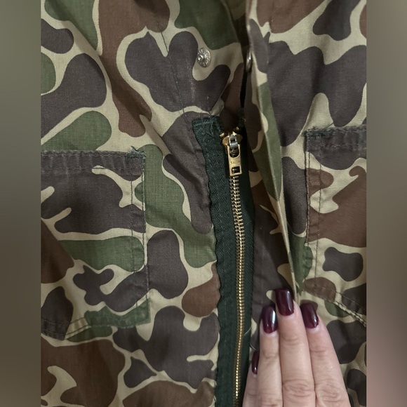 Vintage Men’s‎ DUXBAK Camo Hunting Zip Up Jumpsuit Suit Bib Overalls Medium. - Picture 6 of 12